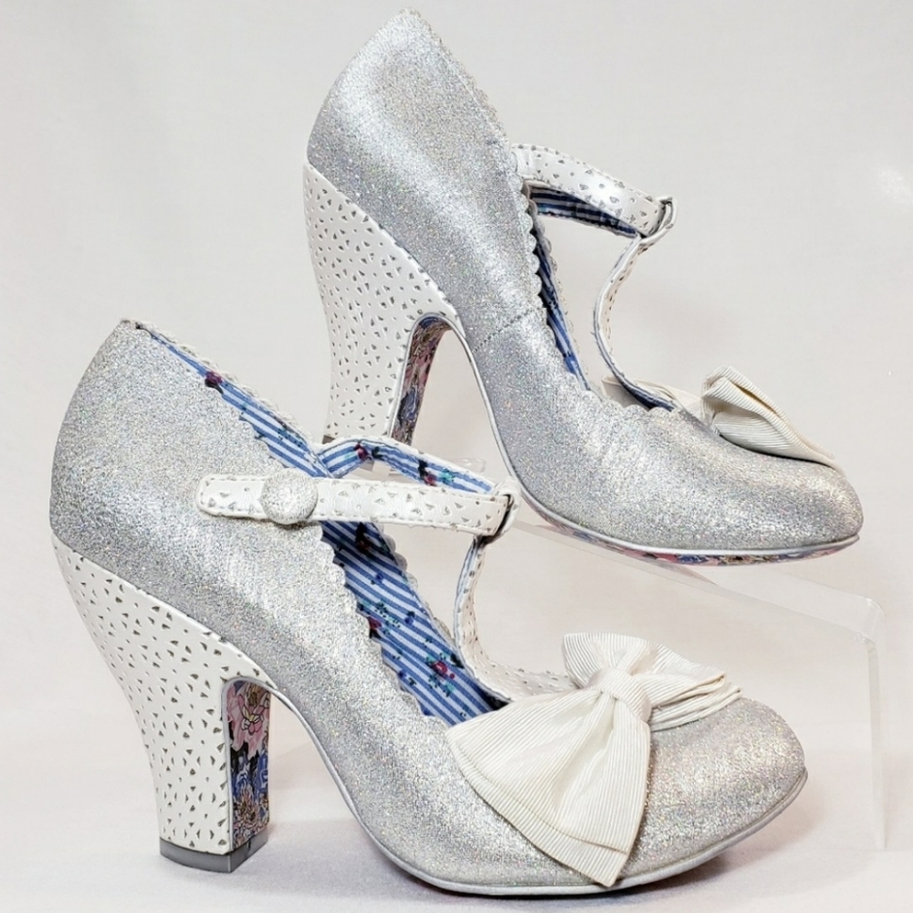 Irregular Choice Lolita Vintage Wedding Heels, Size 7